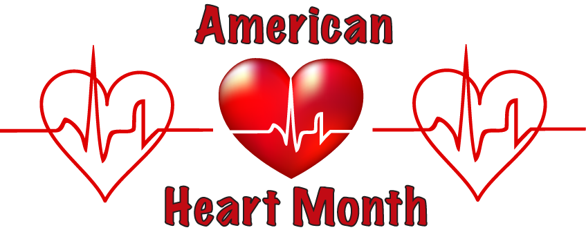 Heart Month Healthy Heart Recommendations Symptoms Of A Heart Attack   Heart Month Black Red 